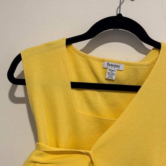 Yellow Button-Up Cardigan Set - Picture 2 of 2